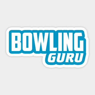 Bowling Guru Sticker